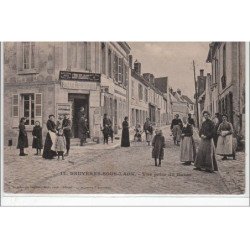 BRUYERES SOUS LAON : vue prise du bazar - très bon état