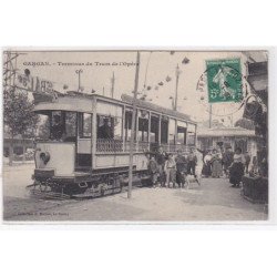 GARGAN (LIVRY) : terminus du tramway de l'Opéra - état