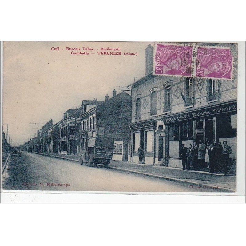 TERGNIER : boulevard Gambetta - très bon état TERGNIER : boulevard Gambetta - très bon état