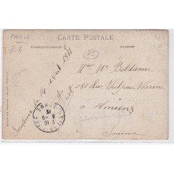 PARIS 8ème : carte photo d'un magasin Felix POTIN au 47 boulevard de Maleserbes - très bon état