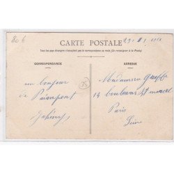 FORET DE PAIMPONT : les charbonniers - le montage d'une fouée - très bon état