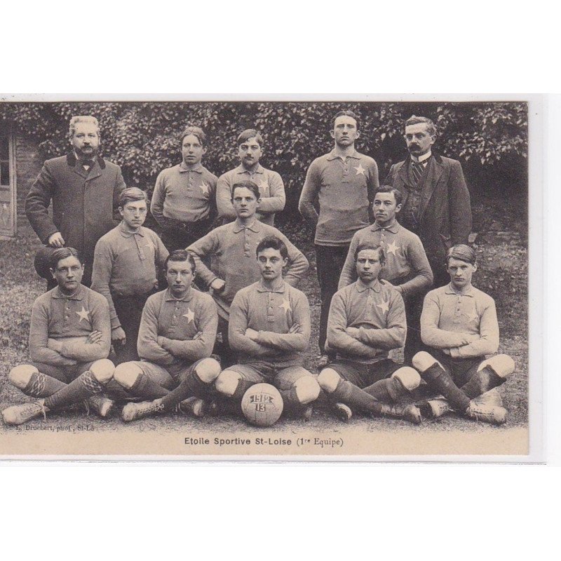 SAINT LO : étoile sportive Saint Loise (1ère équipe) football - très bon état SAINT LO : étoile sportive Saint Loise (1ère équipe) football - très bon état