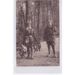 ROBINSON : retourde chasse à la Sauvagine (oiseaux) (chasse) - bon état (traces)