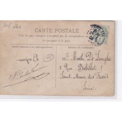 PARIS : carte photo d'un stand de réparateurs de vélo (thème rare) - bon état (un coin plié)
