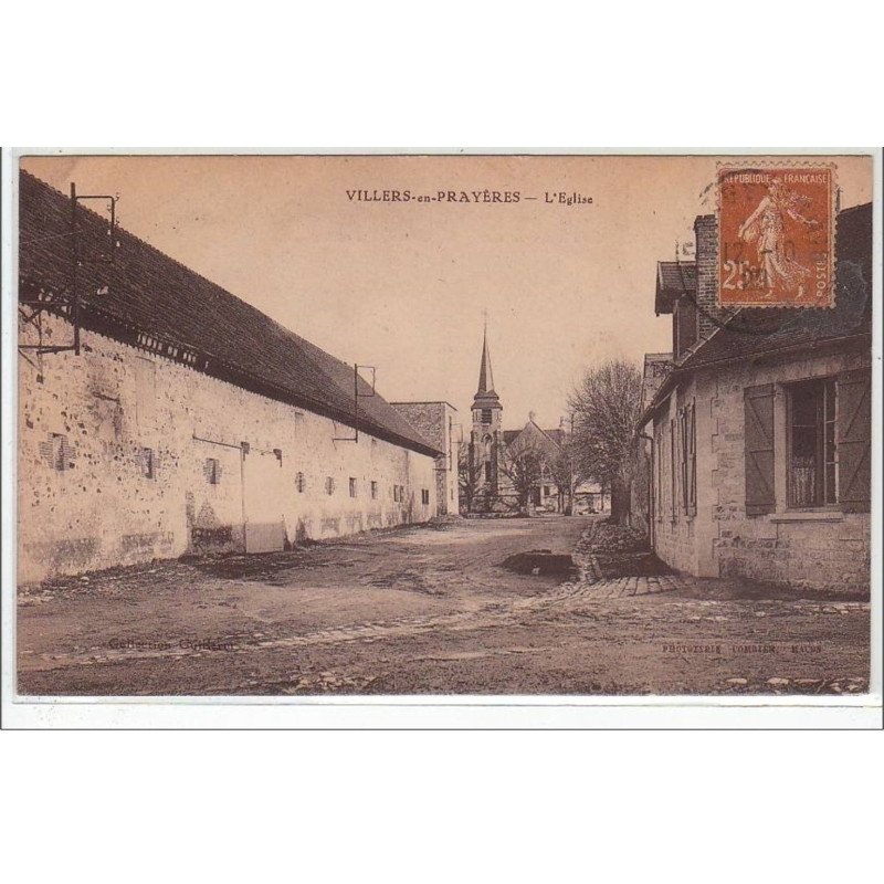 VILLERS EN PRAYERES : l'église - très bon état VILLERS EN PRAYERES : l'église - très bon état