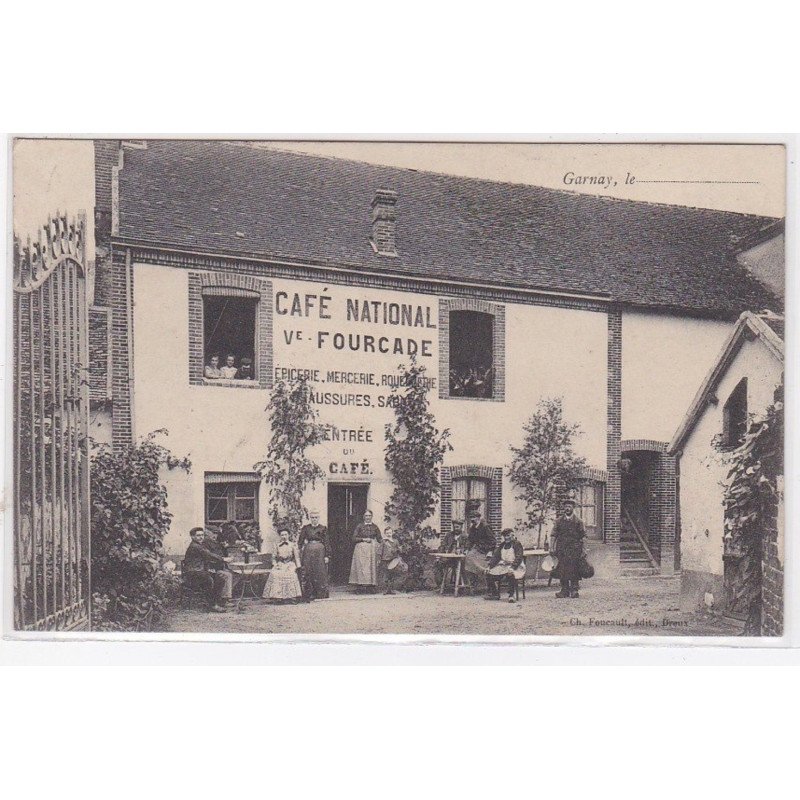 GARNAY : le café National FOURCADE - très bon état