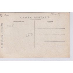 Carte photo d'un chasseur (photo FERRAND à BOURG) - très bon état