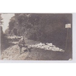 Carte photo d'une scène de chasse (environs de NANCY) - très bon état
