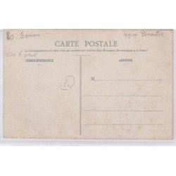 LA CHASSE EN BAIE DE SOMME : huttier creusant un hutteau - bon état (traces au dos)