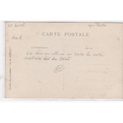 A LOCALISER : carte photo d'un retour de chasse à tir (fontaine) - très bon état