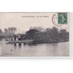 BRUNEMONT PLAGE : vue sur le marais (chasse) - très bon état