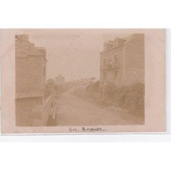 Environs de RENNES : lot de 2 cartes photo d'un village "Ker Annette" - très bon état