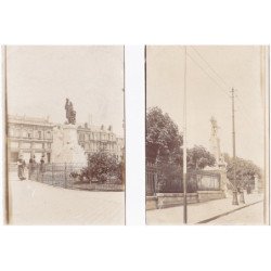 CALAIS : lot de 5 cartes photo vers 1910 (dont la gare) - très bon état