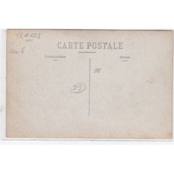 YERRES : carte photo d'une fête (devant l'église) - très bon état