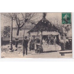 CASTELSARRASIN : fetes pour l'aviation militaire en mai 1912 - comptoir de la kermesse - très bon état