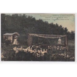 POIGNY par Rambouillet : faisanderie BRIELLE aux Basses Masures - ferme (toillée) - très bon état