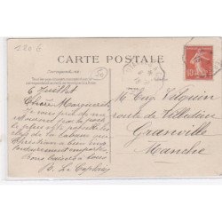 GOUVILLE : la pilaison (pressoir a cidre - pommes) - très bon état