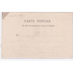 LIGNIERES : un relais en Berry (diligence - courrier) - bon état (trace au dos)