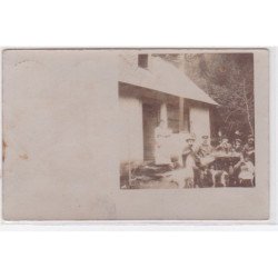 PALES DE BURAT : carte photo du refuge en montagne (cachet perlé de MARIGNAC) - très bon état