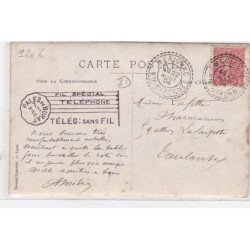 PALES DE BURAT : carte photo du refuge en montagne (cachet perlé de MARIGNAC) - très bon état