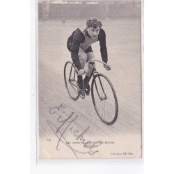 AUTOGRAPHE original du coureur cycliste MICHIELS vers 1905 (les sports - nos sprinteurs - velo - ND) - très bon état