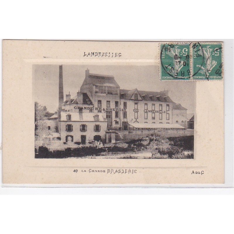 LAMBEZELLEC : la grande brasserie - très bon état