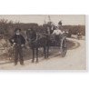 PONT AVEN : carte photo d'un attelage - très bon état