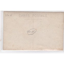 PARIS 14ème : carte photo d'ouvriers de la maison LAFAYE (rue Vercingetorix) (ouvriers du batiment)- très bon état