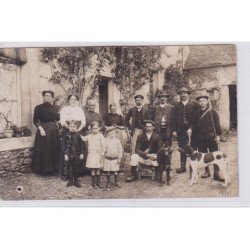 THOIRY (environs) : carte photo d'une scène de chasse - bon état