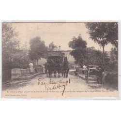 SINCEY LES ROUVRAY : la voiture publique ( diligence)- très bon état