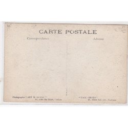 TOULOUSE : lot de 4 cartes photo des journées présidentielles (POINCARE ) - très bon état