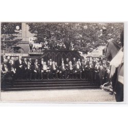 TOULOUSE : lot de 4 cartes photo des journées présidentielles (POINCARE ) - très bon état