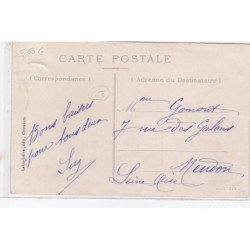 GOUVILLE : un chantier du tramway (chemin de fer) - très bon état