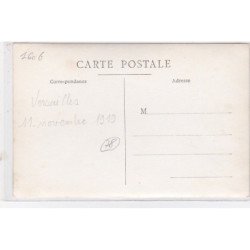 VERSAILLES : carte photo de notables aux commémorations du 11 novembre 1919 - très bon état