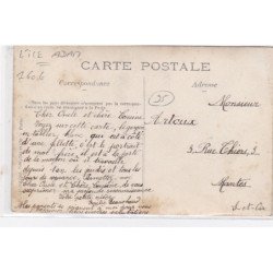 L'ISLE ADAM : catye photo de du magasin JAMETON (beurre oeufs fromages) - très bon état