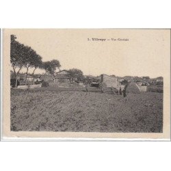 VILLESPY : vue générale - la source - le lavoir - CARTE DOUBLE - très bon état