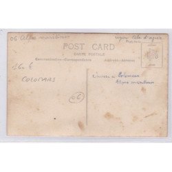 COLOMARS : carte photo d'une scène de chasse (chasse) - très bon état