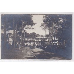 HOSSEGOR : lot de 3 cartes photo du sporting park (fronton de Pelote Basque) - très bon état
