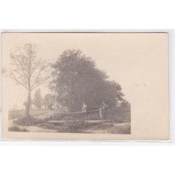 Marais de Villepey : carte photo du duc de Vendome et de son domestique FROTZ  - très bon état