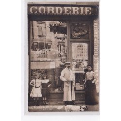 PARIS 12ème : carte photo de la corderie FELCE au 100 avenue Ledru Rollin - bon état (un coin plié)