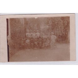 BARRAIS BUSSOLLES : carte photo d'un retour de chasse au renard en 1906 - très bon état