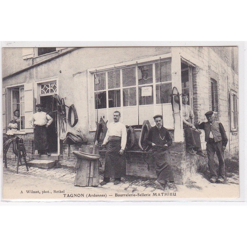 TAGNON : bourrelerie sellerie MATHIEU - très bon état