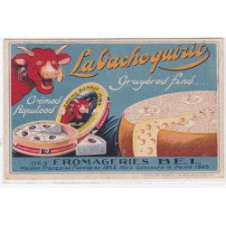 RABIER Benjamin : carte postale ancienne - publicité pour les fromages "la Vache qui rit" - bon état