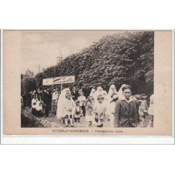 COUDRAY-MONCEAU : procession 1929 - très bon état