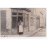 BUCHELAY : carte photo d'une boulangerie patisserie - très bon état