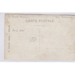 Carte photo d'un retour de chasse (photo GALLET à BELLAC) - bon état