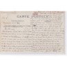 CHANTEMERLE : carte photo d'une partie de chasse en 1907 - très bon état