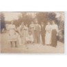 MONTMOROT : carte photo de joueurs de boules (pétanque) - très bon état