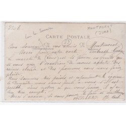 MONTMOROT : carte photo de joueurs de boules (pétanque) - très bon état