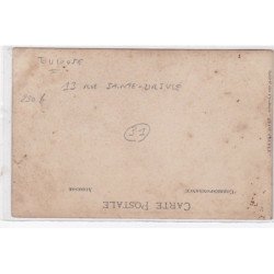 TOULOUSE : carte photo du magasin de cuirs et toiles AYNIE (13 rue Saint Ursule) - très bon état